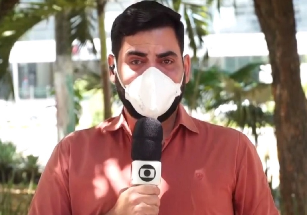 Vídeo: repórter da Globo se emociona ao noticiar 30 dias sem mortes por covid em hospital